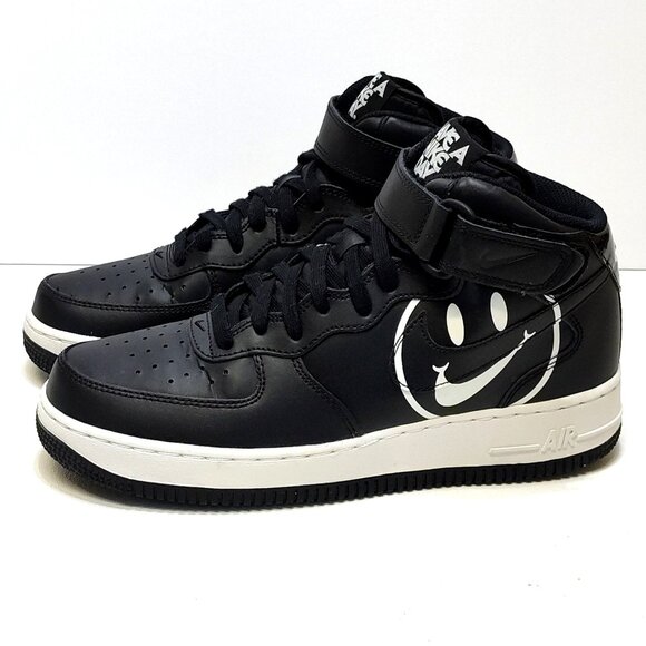 Nike Air Force 1 Mid Have A Nike Day Shoes Leather Uppers Padded Collar Mens 8.5 - Picture 1 of 13
